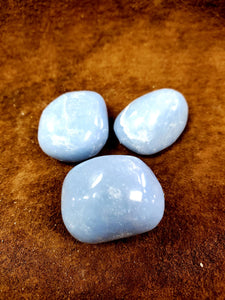 Angelite Pocket Stone